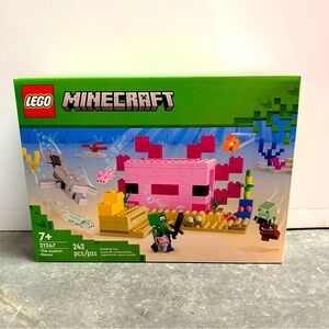 LEGO 21247 Minecraft The Axolotl House Building Toy NEW